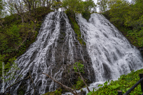 Fotografie Oshinkoshin Falls, Hokkaido, Japan