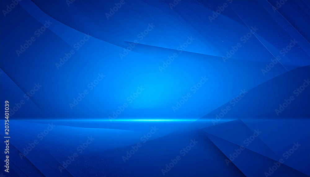 Obraz premium Elegant Corporate Blue Gradient Background with Soft Light Rays