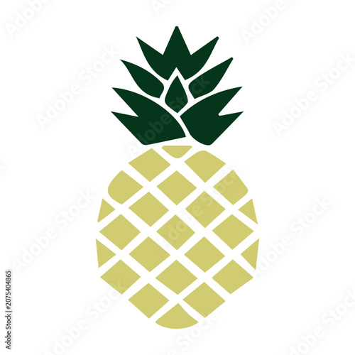 Minimalist pineapple icon