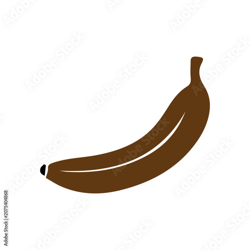Stylized Brown Banana