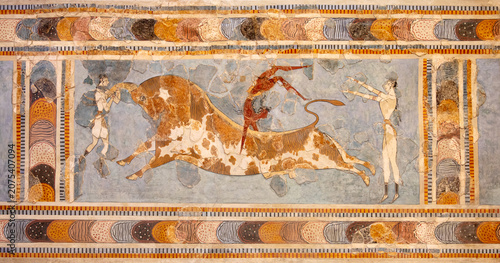 Ruins of the Knossos palace