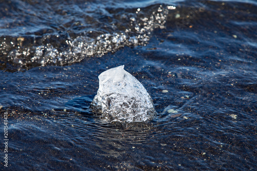 Canvas Print Jokulsarlon lagoon