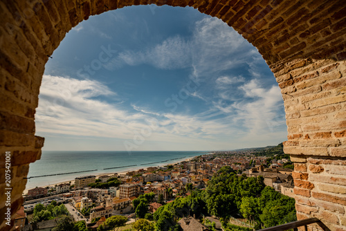 Grottammare, Marche. Spectacular glimpses, views and panoramas.
