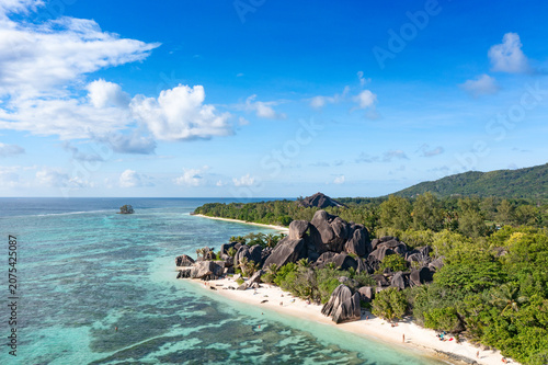 Bild auf Leinwand Anse Source D'Argent