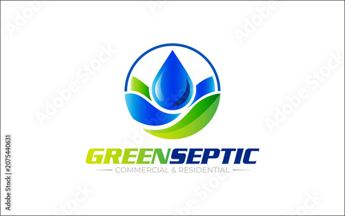Illustration graphic vector of septic tank cleaning services logo design