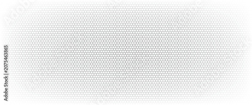 Konstfotografi Net pattern isolated on white background