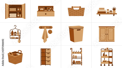Bathroom Storage Solutions: Cabinets, Shelves, Baskets, and Organizers