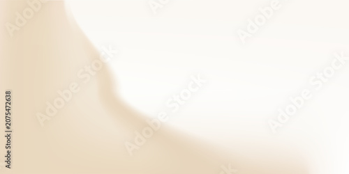Vector beige gradient background. Simple and soft light brown gold texture. soft solid plain. grunge minimalistic backdrop