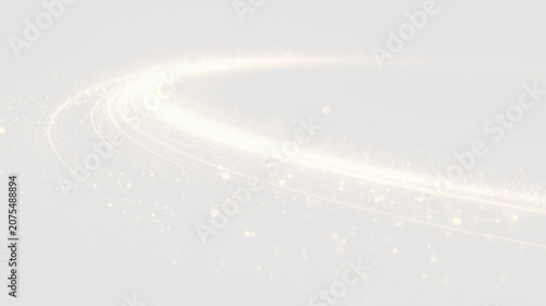 Foto Transparent PNG overlay of bright golden dust twirl with shining light waves and