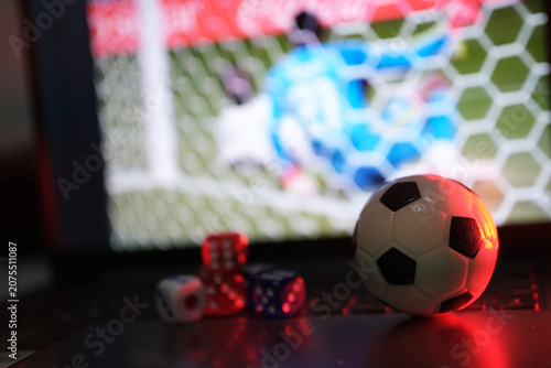 Fotografie Online soccer gambling and betting