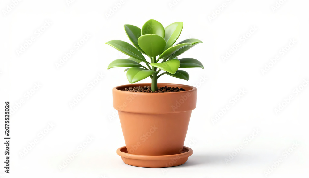 Fototapeta premium plant in pot