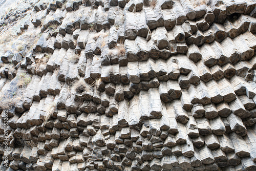 Symphony of the Stones near Garni , Armenia
