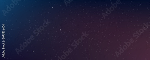 Fotografie Astrology horizontal background, Star universe background, Milky way galaxy, Vector Illustration