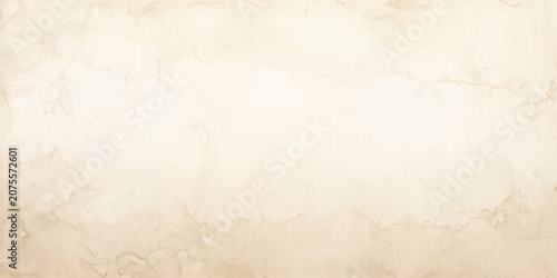 Vintage aged grunge parchment paper texture background with worn antique beige tones, blank old paper page backdrop for retro design and wallpaper grunge texture surface