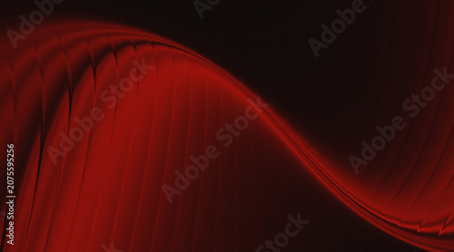 Abstract Dark Red Wave Background with Grainy Texture and Elegant Curved Lines