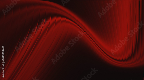 Abstract Dark Red Wave Background with Grainy Texture and Elegant Curved Lines