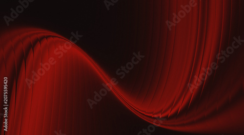 Abstract Dark Red Wave Background with Grainy Texture and Elegant Curved Lines