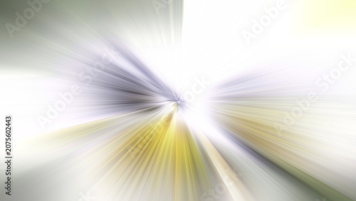 Obraz na plátně Abstract speed light rays expanding, radiating in time, expressing motion and energy