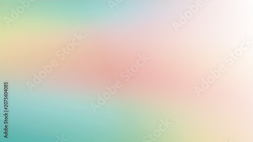 Cuadro en lienzo amazing gradient blurred colorful effect background, for art product design, soc