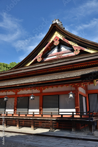 八坂神社　本殿　西側面より(京都市東山区)