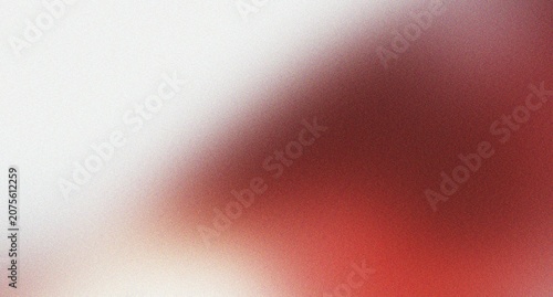 Foto bright abstract background with grainy texture and gradient from white to deep red color