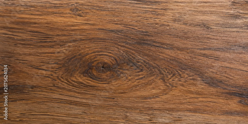 Fotografie Dark brown wooden texture background with natural oak grain, timber plank surfac