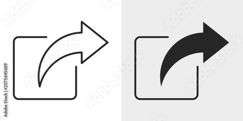 Shortcut Icon represents quick access to actions or locations.