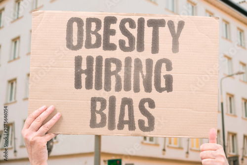 Foto "Obesity hiring bias" Overweight applicants face discrimination in hiring