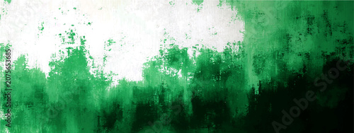 Canvas Print Abstract textured background with vibrant green and white hues, evoking a sense of natural phenomena or organic patterns