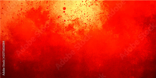 Photography Abstract fiery red explosion with orange and yellow highlights and bubbles or particles