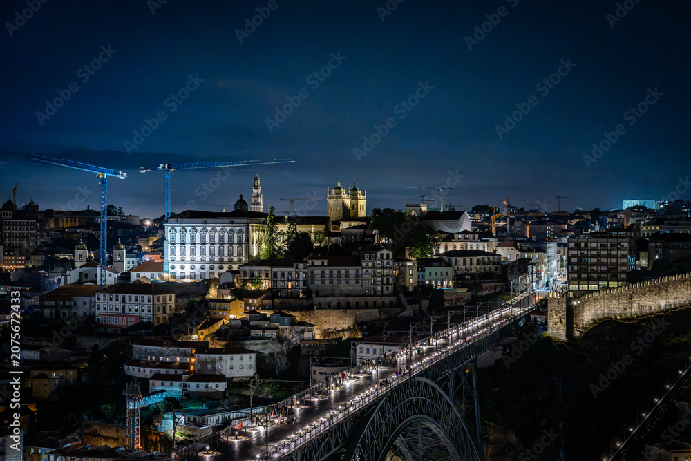 Fototapeta premium views around the city of Porto Portugal