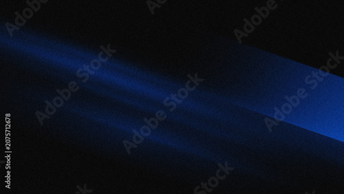 Foto Deep blue glow cuts across dark, textured surface