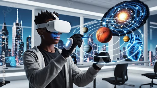 VR Heart Exploration.