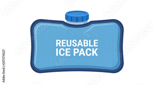 Reusable Ice Pack for Pain Relief and Injury Treatment