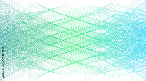 Vibrant Geometric Wave Design Transparent PNG