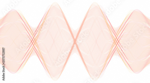 Abstract Linear Guilloche Pattern Transparent PNG