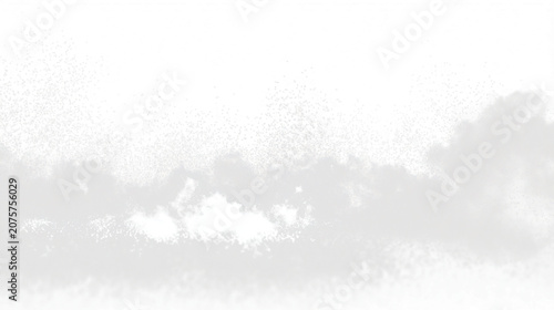 Foto White transparent png overlay of fine dust and sand explosion cloud smoke textur