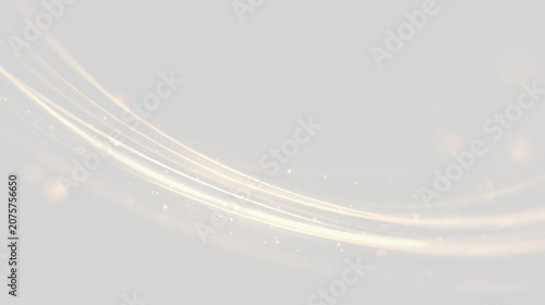Obraz na płótnie transparent png with brilliant golden light waves glowing with dust particles an