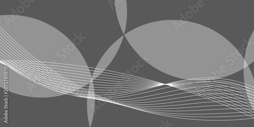 Abstract grey circle elegant background vector illustration for banner business product presentations