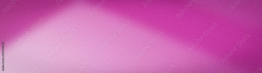 Fototapeta premium Pink purple gradient textured background with soft light reflect