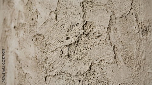 Rough Gray Cement Wall Texture With Gritty Distressed Surface Details