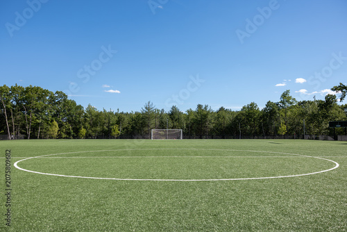football field in the park