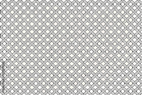 Bild auf Leinwand Geometric tessellation pattern with interlocking diamond shapes on a white backg