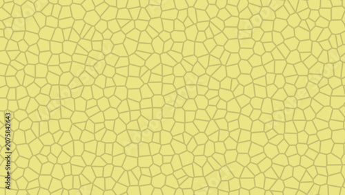 Fotografía Abstract dark khaki background with an irregular cracked mosaic texture, featuring thin polygonal lines and a subtle organic geometric surface