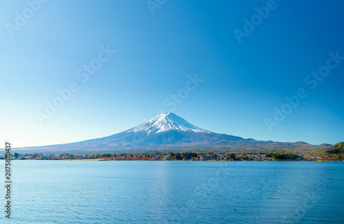 秋の富士山・河口湖