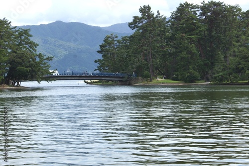 天橋立国定公園の風景　文殊港観光船乗り場