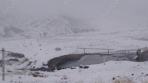 Colina Hot Springs in Chiile