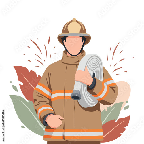 Εκτύπωση καμβά Firefighter Professional