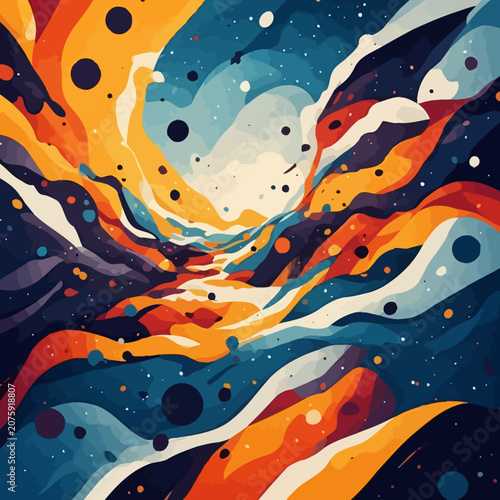 unique abstract design very cool
