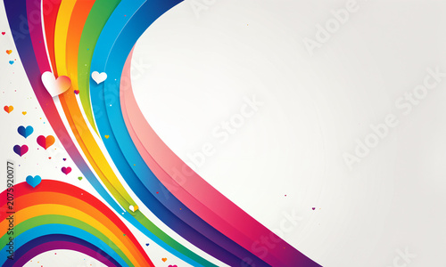 rainbow layered curves hear...